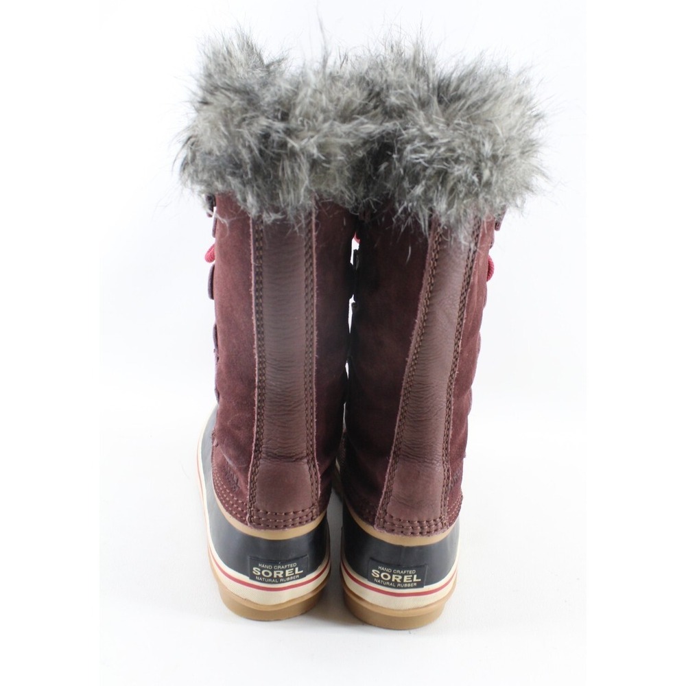 Sorel Joan of Arctic Redwood Leather Waterproof Boots Women's SZ 7 US NL2429-628 - Picture 4 of 8